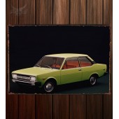 Металлическая табличка Fiat 131 Mirafiori 2-door